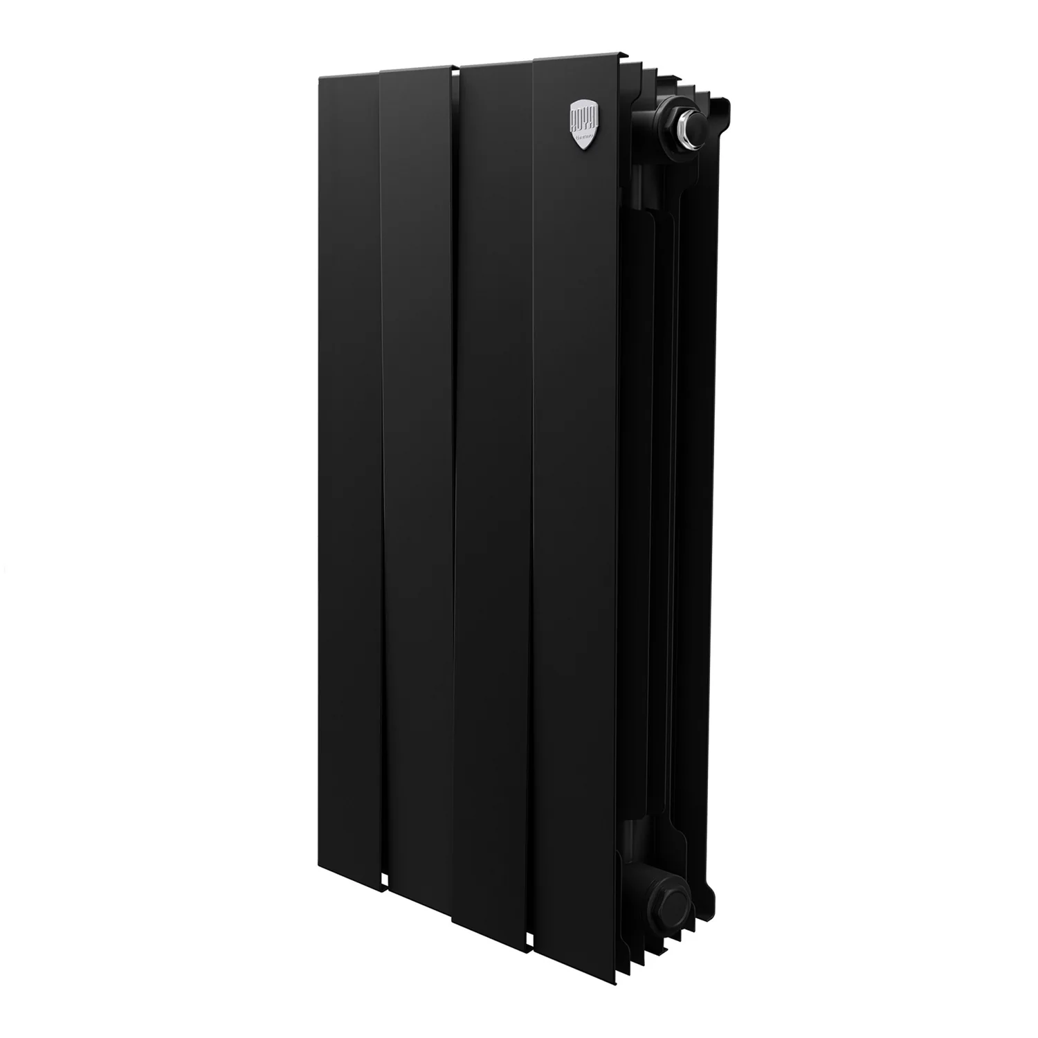 Биметаллический секционный радиатор Royal Thermo PianoForte Noir Sable 500x4 секции