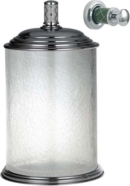 Boheme Ведро MURANO CHROME стекло (бирюзовое)_Комплект