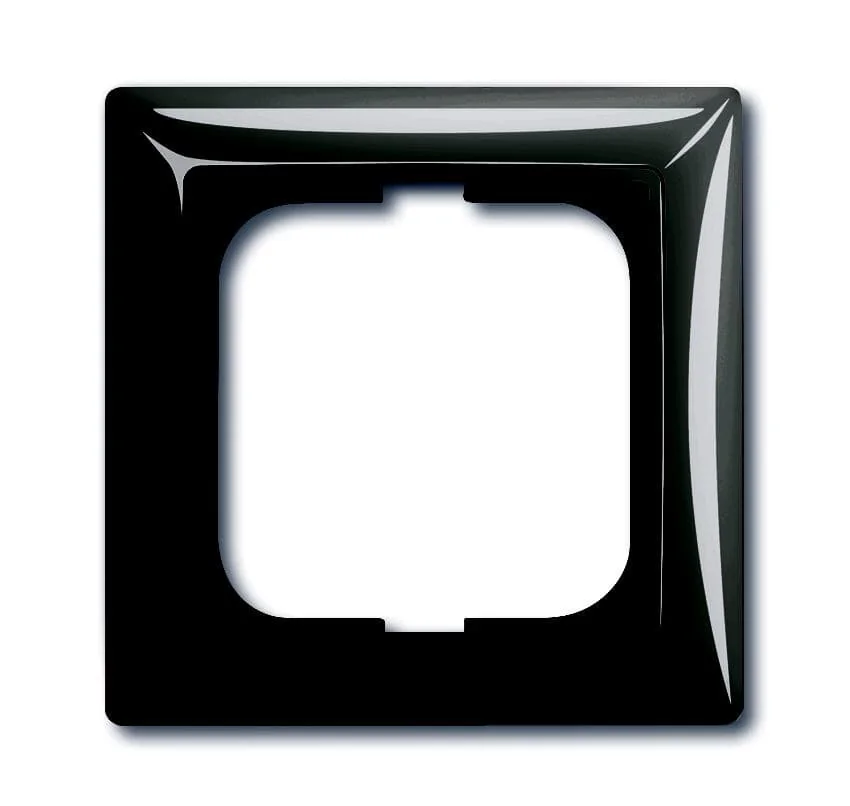 Рамка одинарная ABB Basic 55, цвет шато-черный