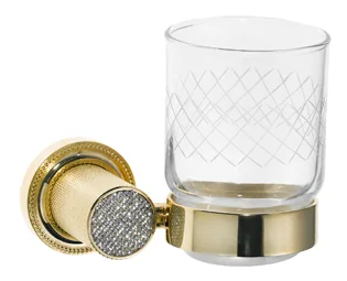 Boheme Стакан настенный ROYALE CRISTAL GOLD