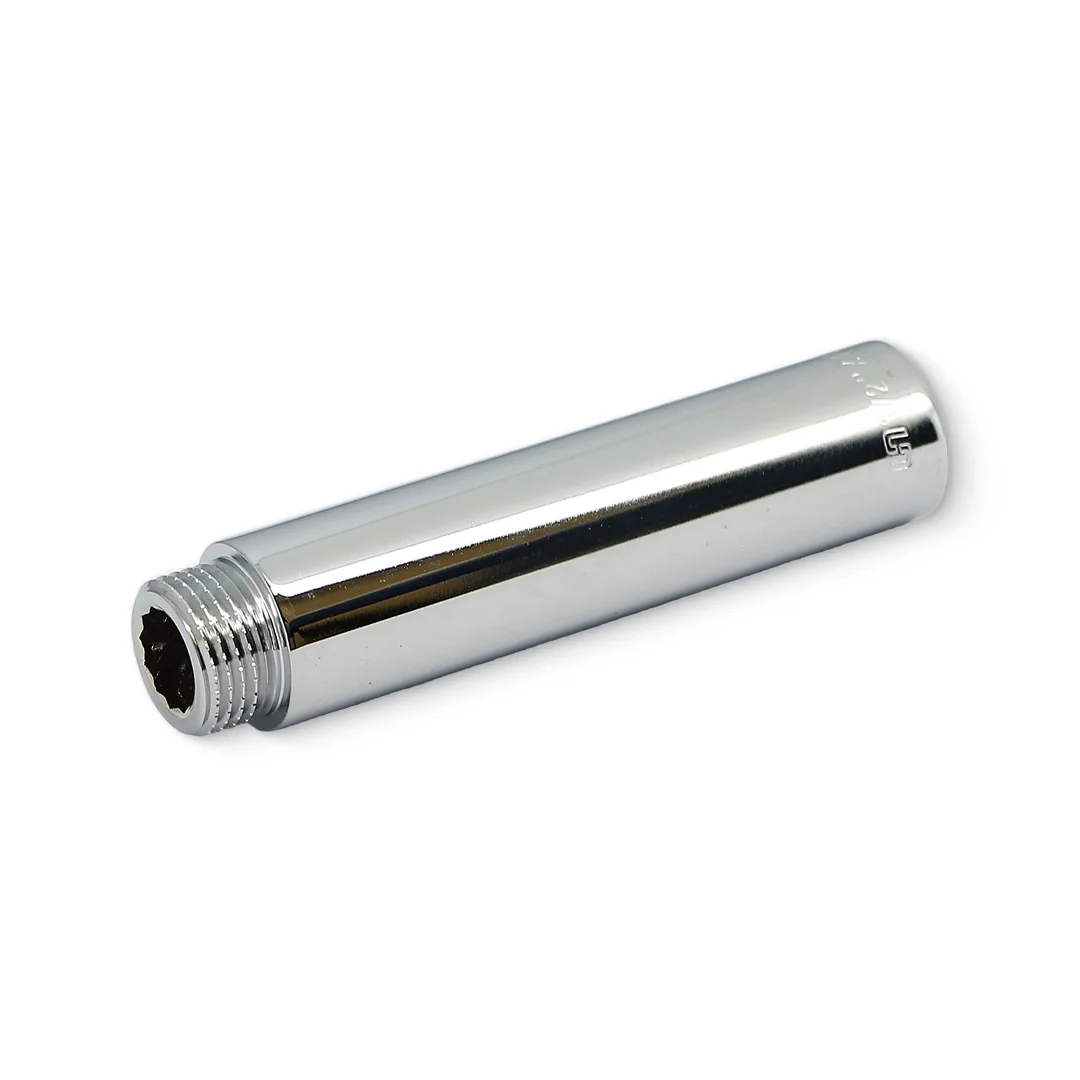 Удлинитель НВ 100 мм х 1/2", хромированный Uni-Fitt