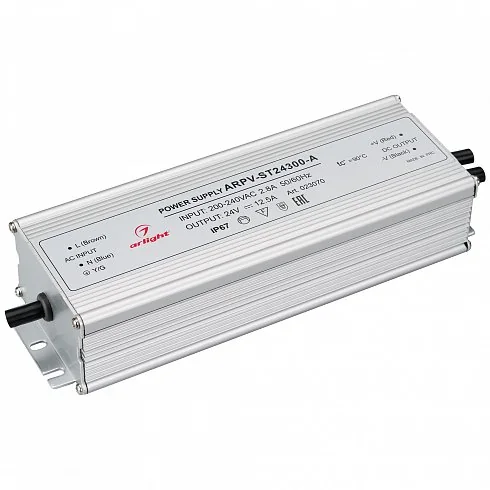 Arlight Блок питания ARPV-24300-A (24V, 12.5A, 300W) (Arlight, IP67 Металл, 3 года) 023070(1)