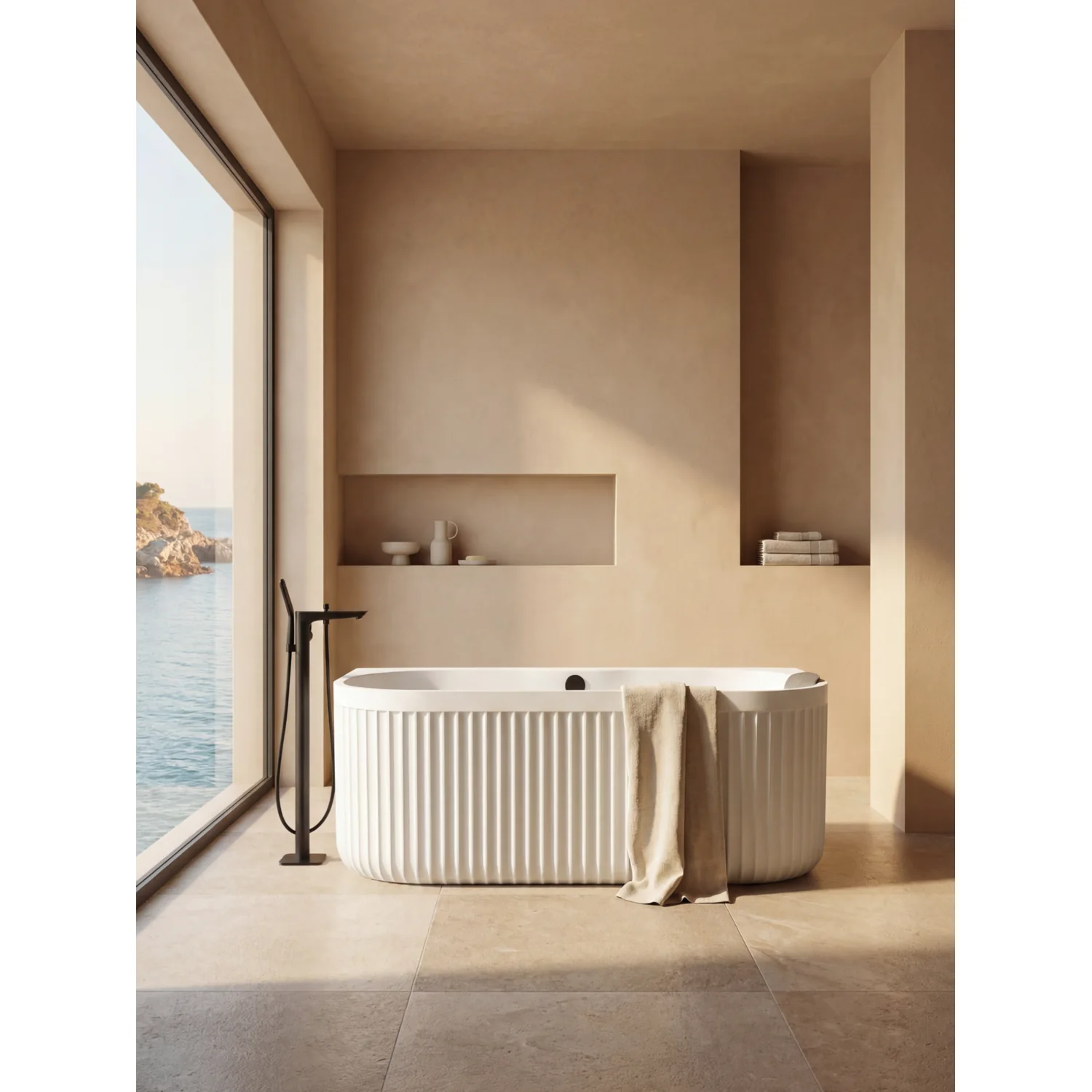 Ванна из искусственного камня AltroBagno Fabiana 090206 White
