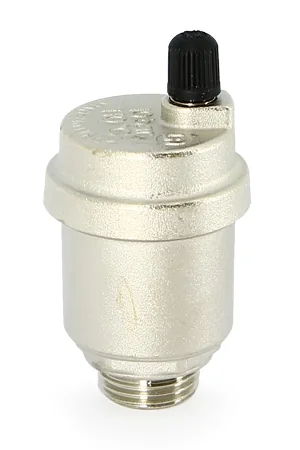 Воздухоотводчик автоматический 1/2", никелированный Uni-Fitt