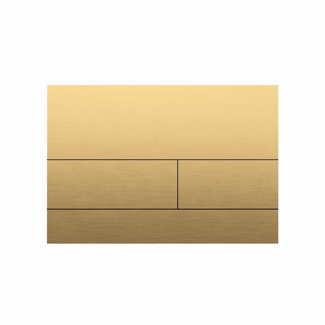 Кнопка для инсталляции, нерж.сталь MATT GOLD