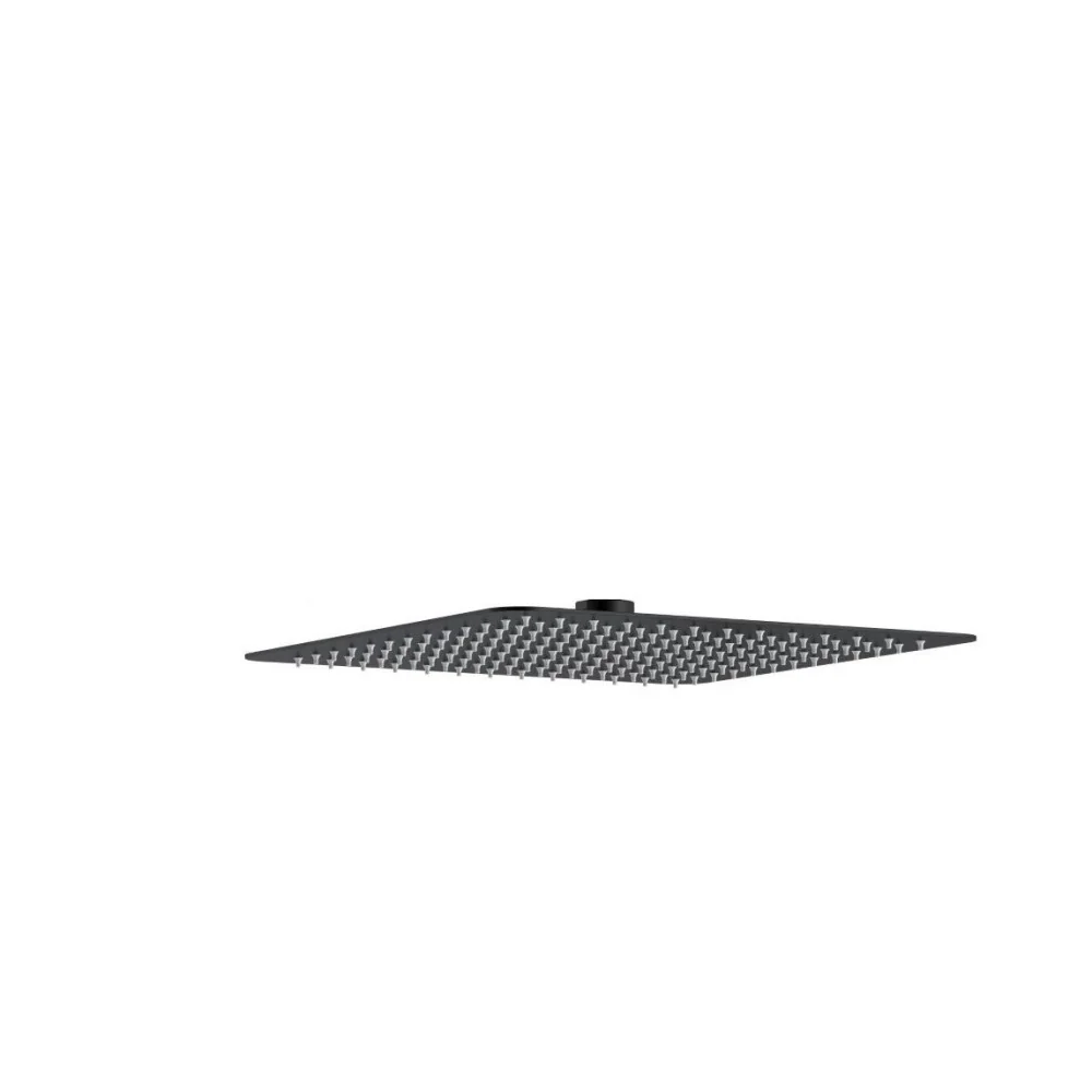 Boheme Верхний душ VENTURO (QUBIC) латунь Black 30*30cm