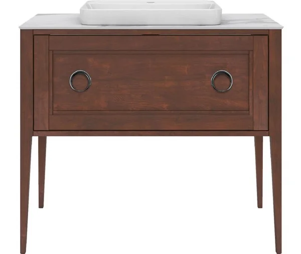 Kerama Marazzi PL.CN.100.1+1/NUT.M Тумба PLAZA Classic NEO напольная 1+1 ящик 100, орех матовый