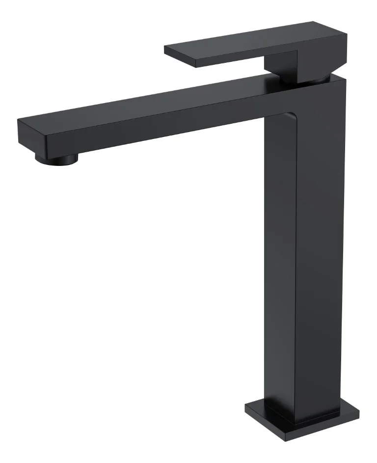 Boheme Смеситель для умывальника высокий QUBIC Black