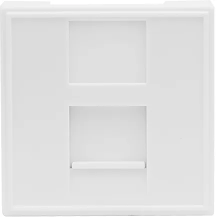 Donel Розетка DEC RJ45 UTP кат.5e, 2мод., бел. (45х45мм), серия (тип) DEC