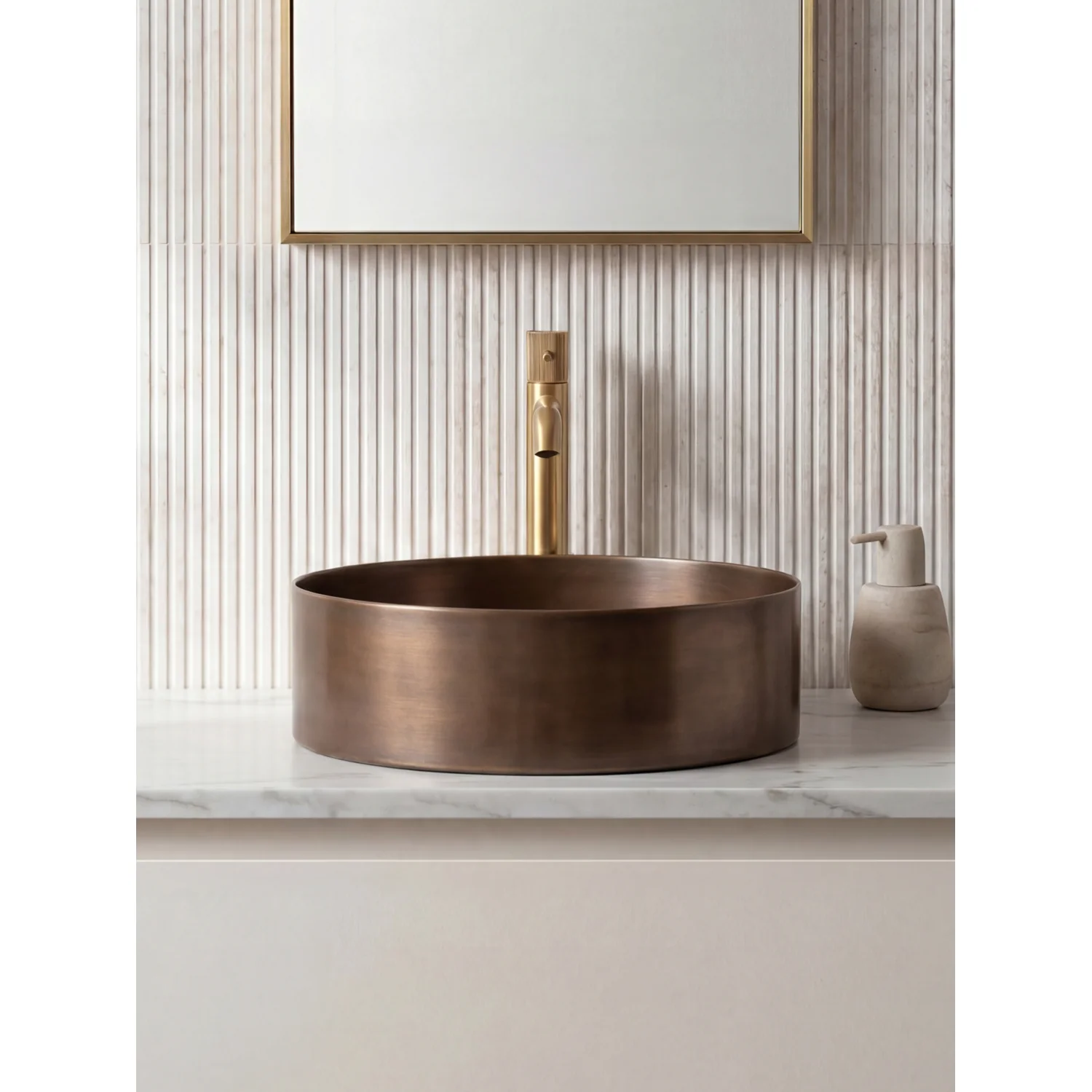 Раковина AltroBagno Luna 001004 BrAn из нержавеющей стали
