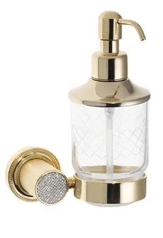 Boheme Настенный диспенсер ROYALE CRISTAL GOLD