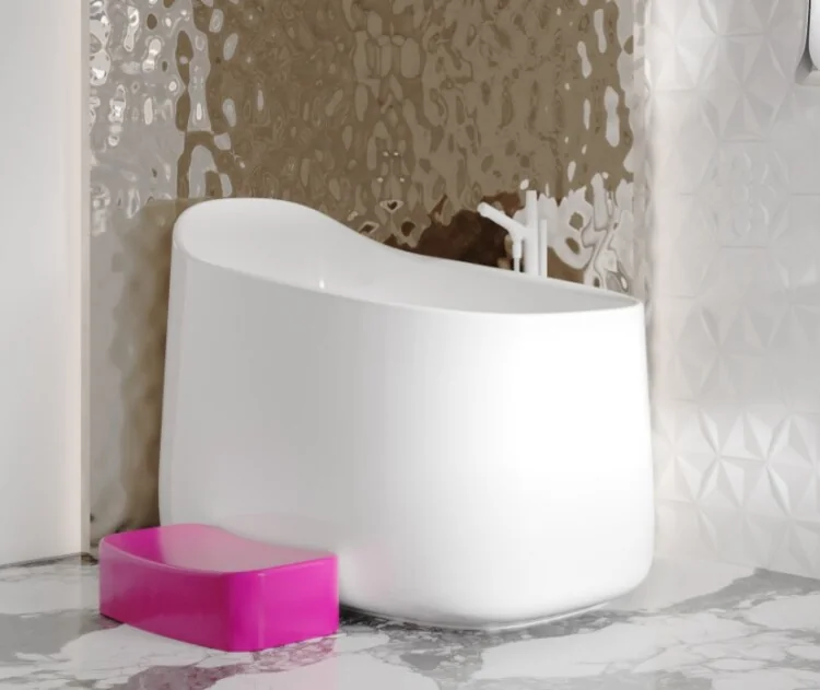 Ванна Salini S-Sense ORIENTE OFURO 140x80 глянцевая