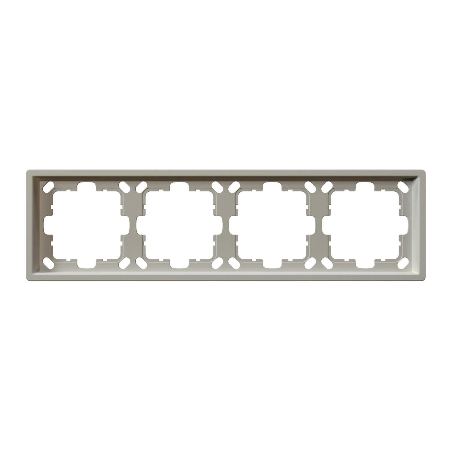 FD1004SH_Рамка серия FD 4-постовая, цвет Сахара