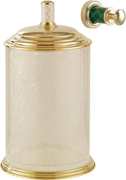 Boheme Ведро MURANO GOLD стекло (бирюзовое)_Комплект