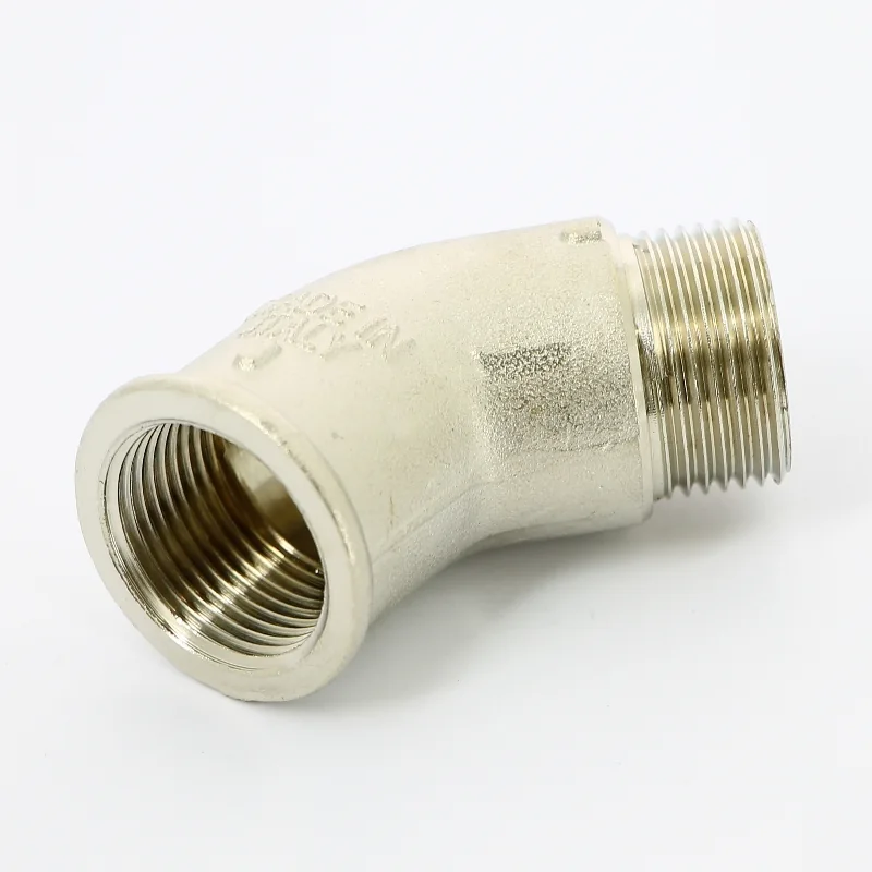 Угол 45' НВ 3/4", никелированный Uni-Fitt