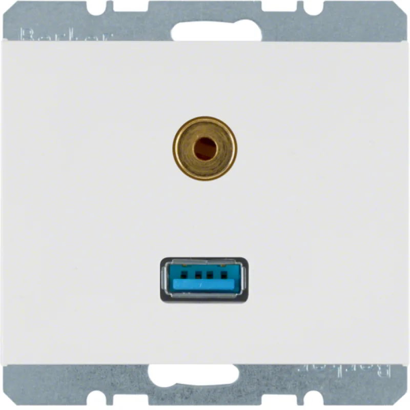 *По запросу* BMO USB/3.5mm AUDIO K.1 цвет: полярная белезна