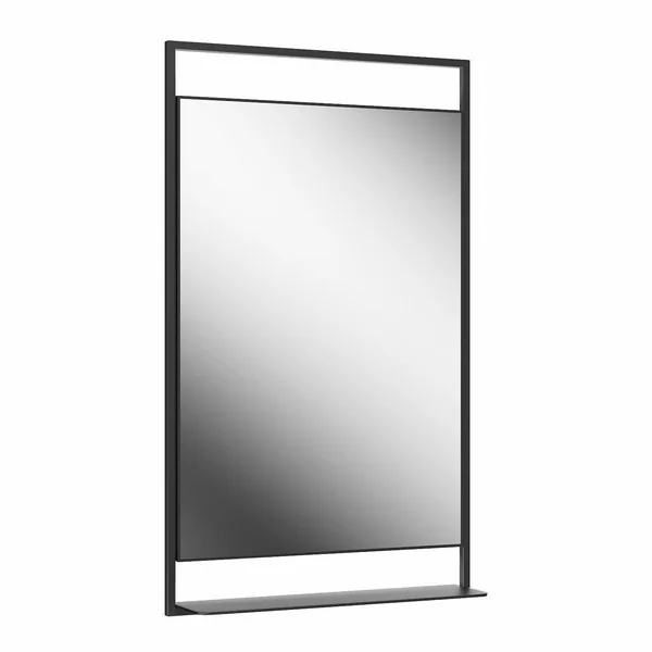 Kerama Marazzi PL.N.mi.60/BLK Панель с зеркалом PLAZA Next 60х100см, цвет черный матовый
