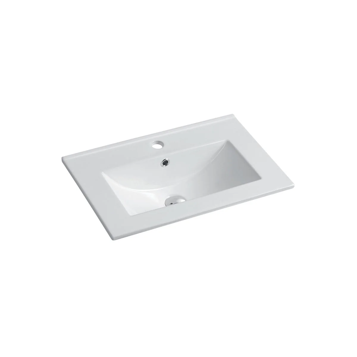 Раковина керамическая Vincea VBS-13960S1, цвет белый