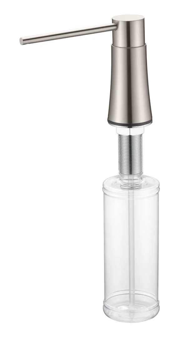Диспенсер для кухни Boheme встраиваемый Nikel Brush
