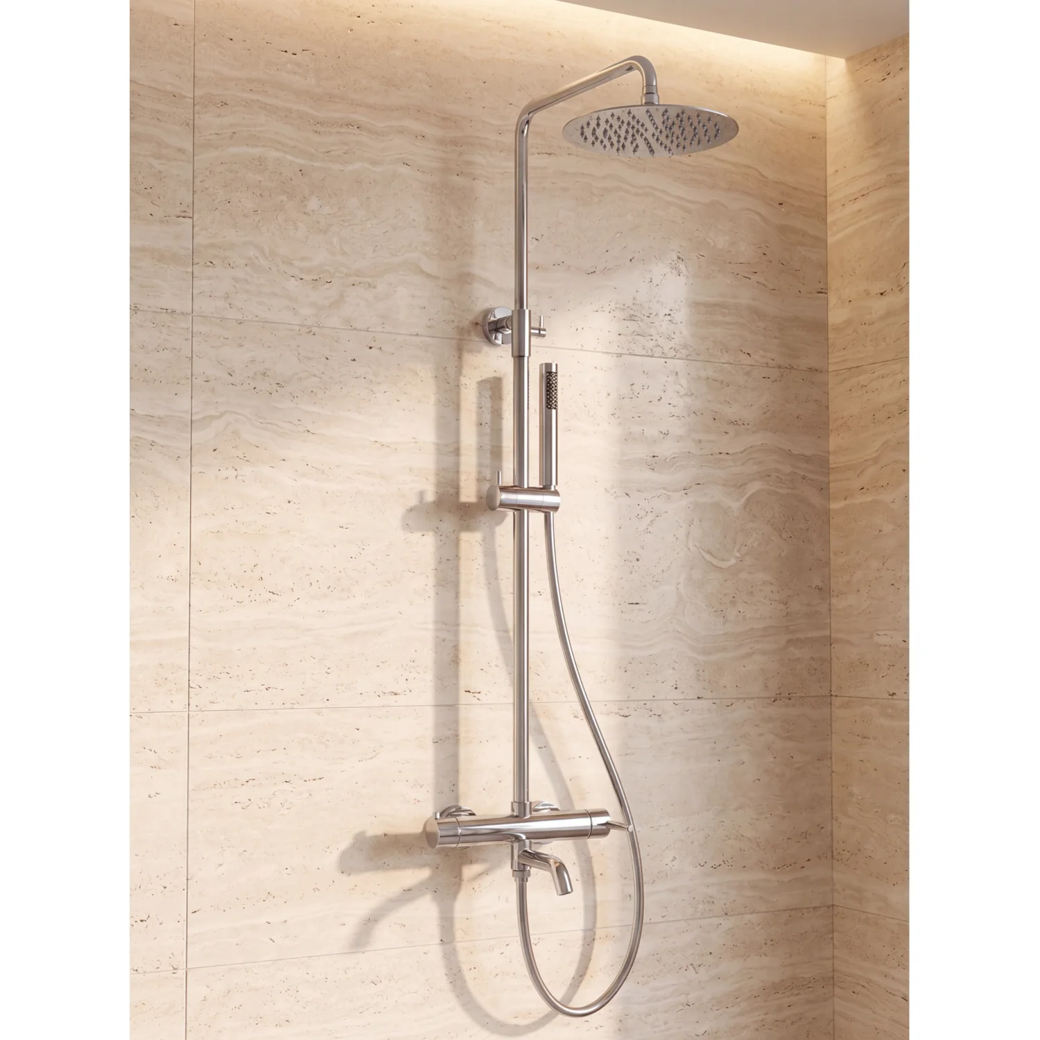 Душевая система AltroBagno Unione 030208 Cr