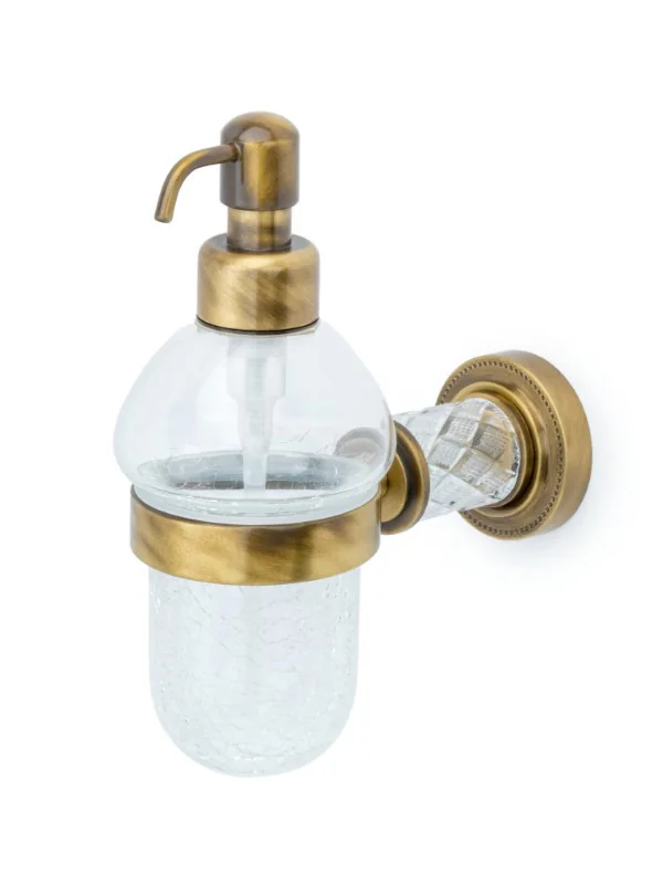 Boheme Настенный диспенсер MURANO CRYSTAL бронза  _Комплект