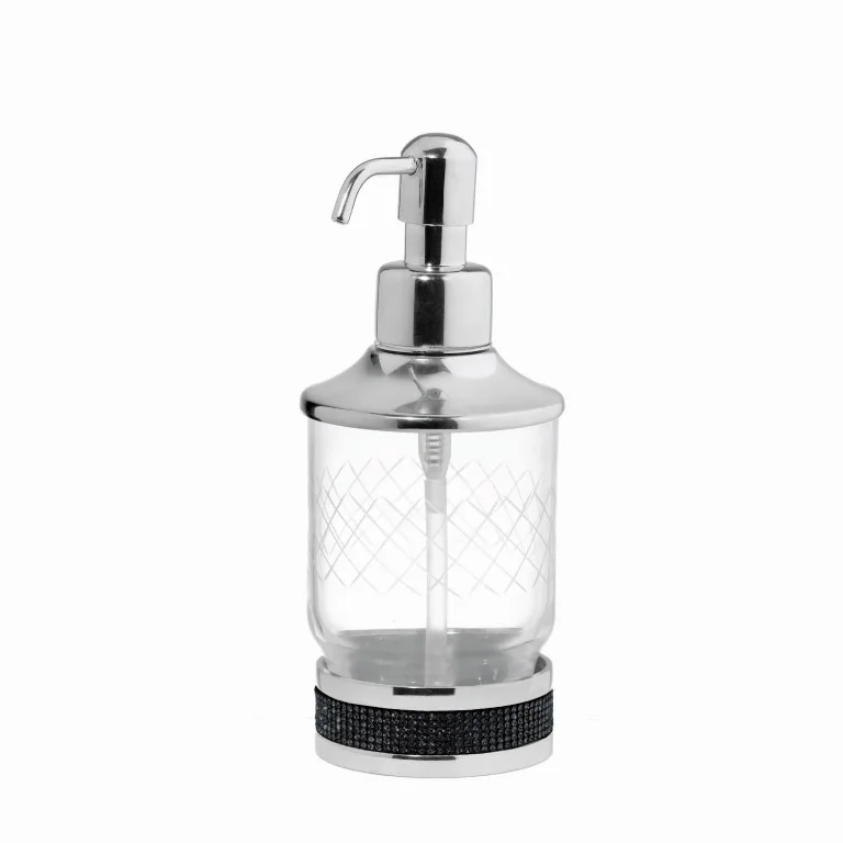 Boheme Настольный диспенсер ROYALE CRISTAL BLACK ХРОМ