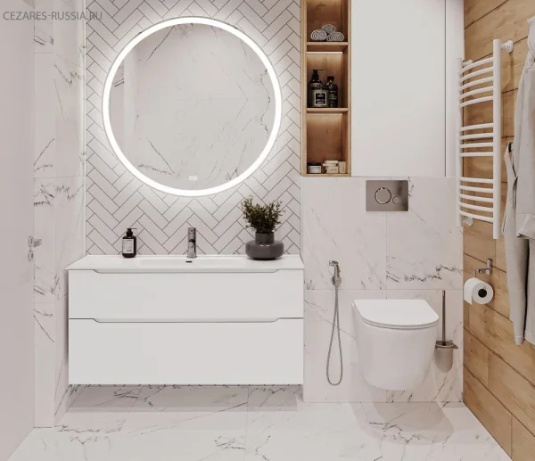 Керамическая раковина BB1200ETL, 1210x460x175