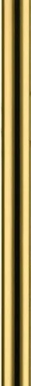 Boheme Трубка для наращивания, прямая, 20 см Gold (Qubic)