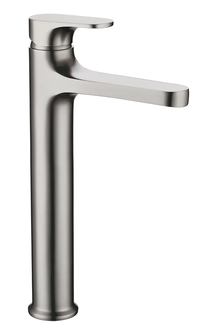 Boheme Смеситель для умывальника высокий SPECTRE Nickel Brush