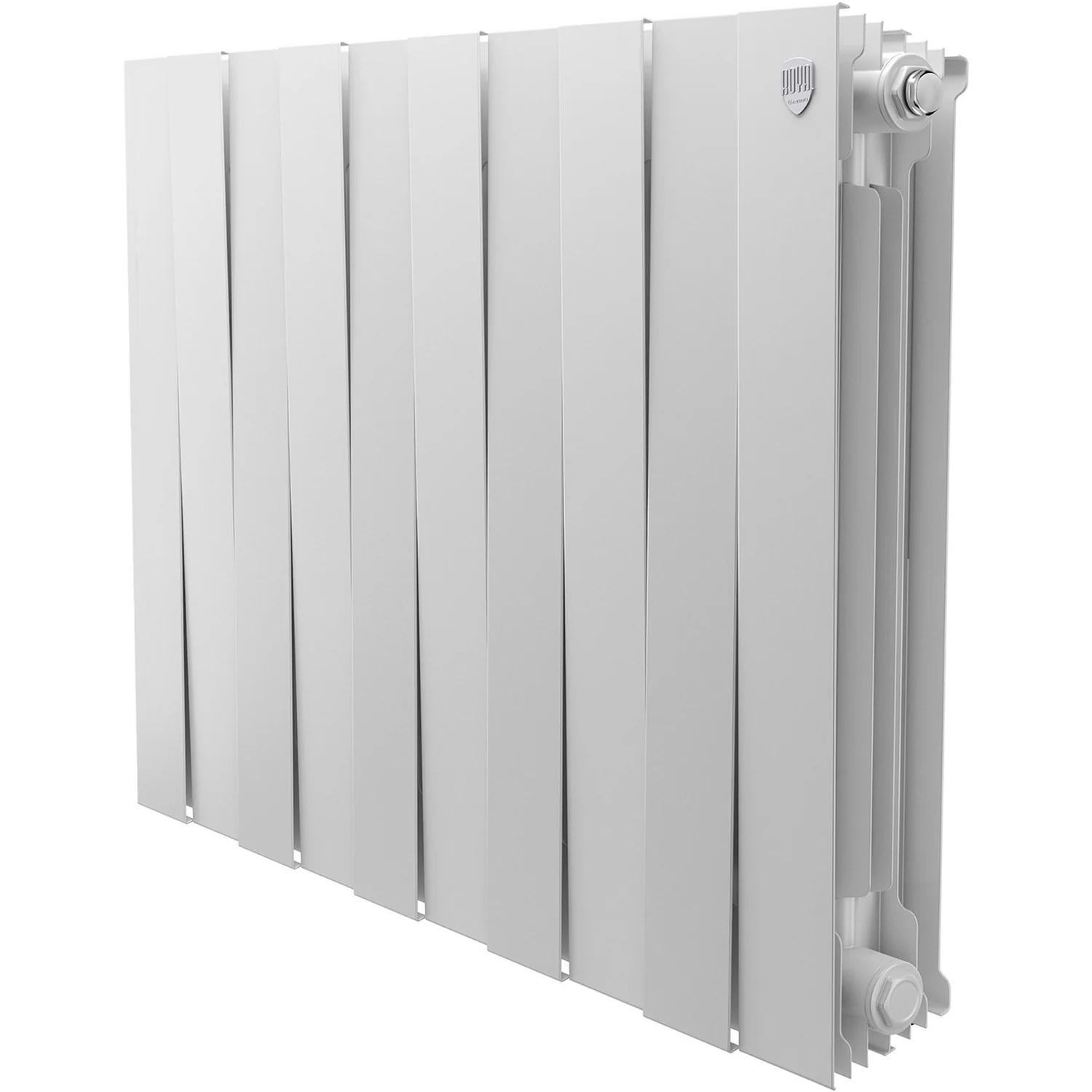 Биметаллический радиатор Royal Thermo PianoForte Bianco Traffico 500х10 секции