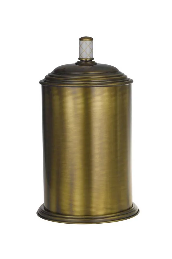 Boheme Ведро MURANO BRONZE металл (белое)_Комплект