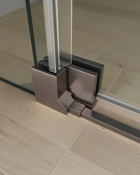 SLIDER-A-2-90/100-C-GM Душевой уголок