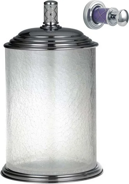 Boheme Ведро MURANO CHROME стекло (фиолетовое)_Комплект