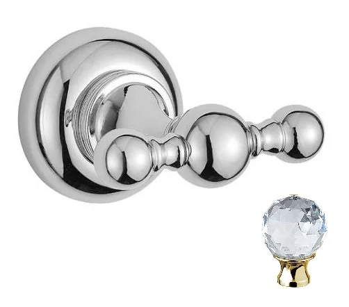 APHRODITE-DHK2-03/24-Sw Двойной крючок, Золото,  Swarovski