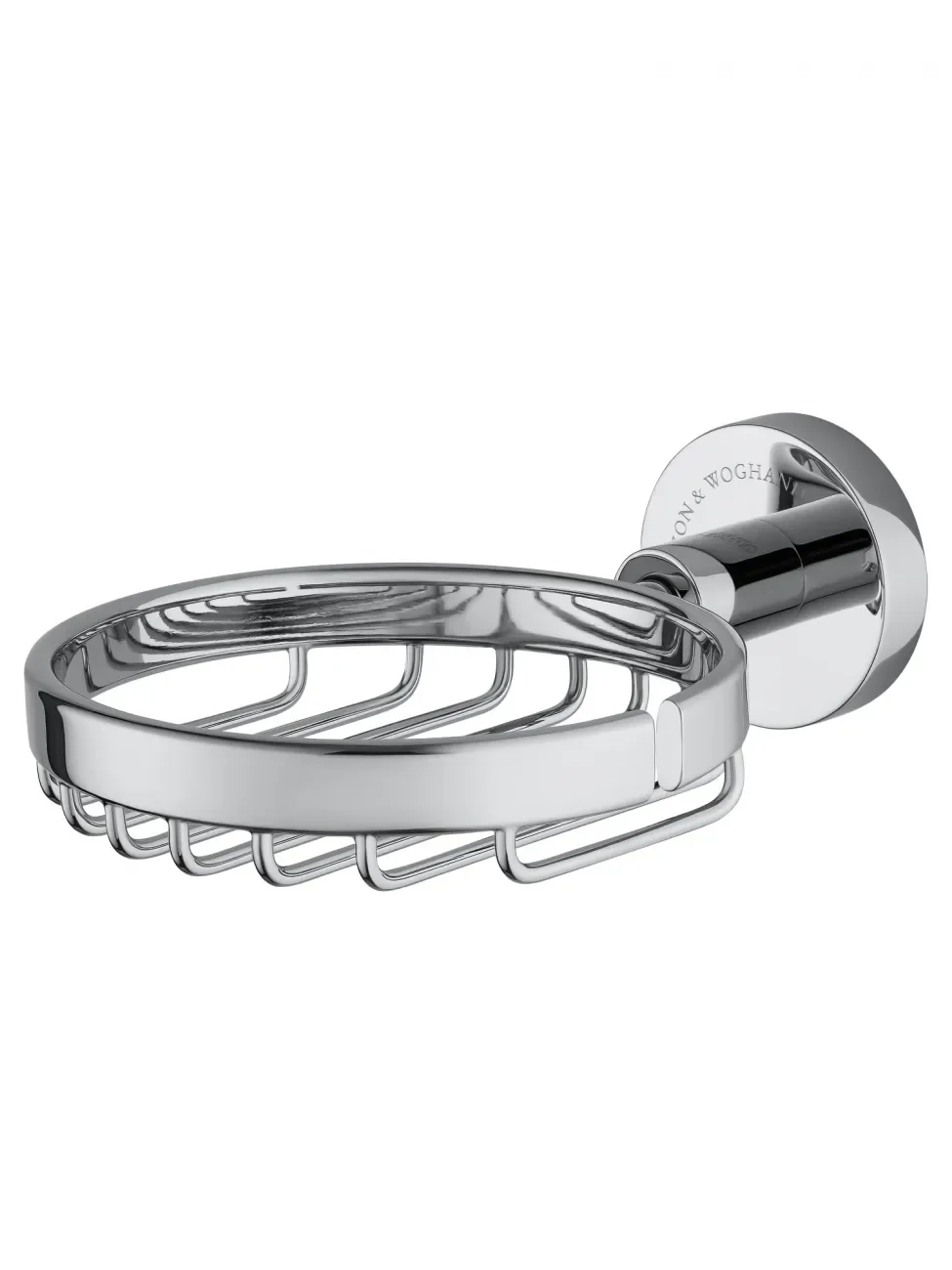 Мыльница с держателем WONZON & WOGHAND EASY, Хром (WW-8124), шт