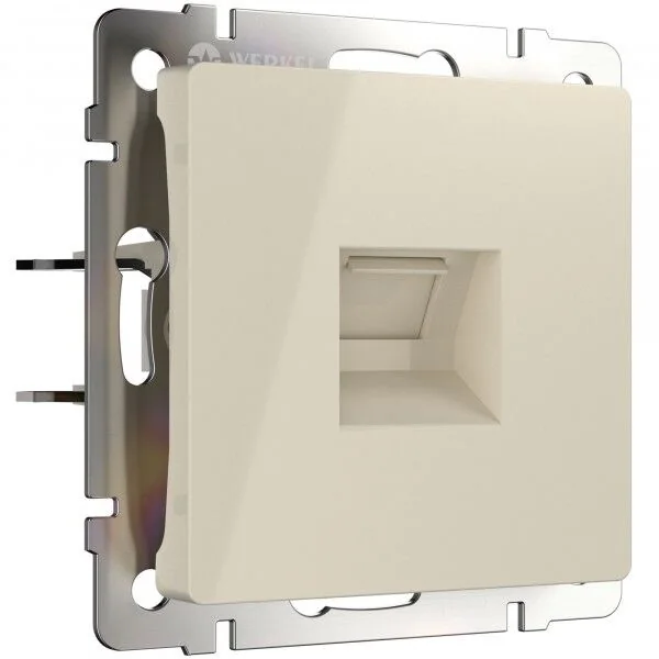 WL03-RJ-45-ivory /Розетка Ethernet RJ-45  (слоновая кость)