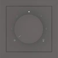 Donel S08 матовый титан накладка для регулятора тёплого пола DB23100, серия DB, серия DB
