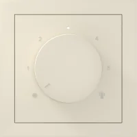 Donel S08 слоновая кость накладка для регулятора тёплого пола DB23100, серия DB, серия DB