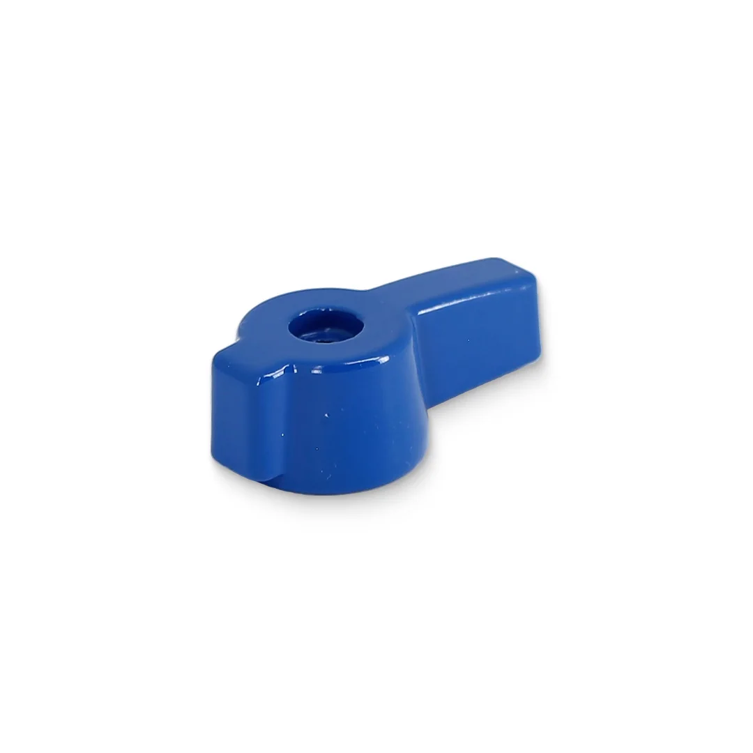 Ручка флажок для кранов 1/2"-3/4" 116F, 117F, синяя, алюминий Uni-Fitt