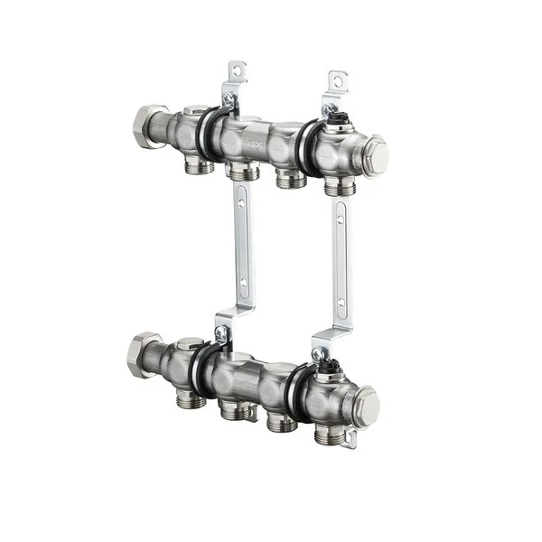 Коллектор Oventrop Multidis 1" x 3/4" - 7 отвода коллектор «евроконус» ЕК, нержавеющая сталь с пл уп