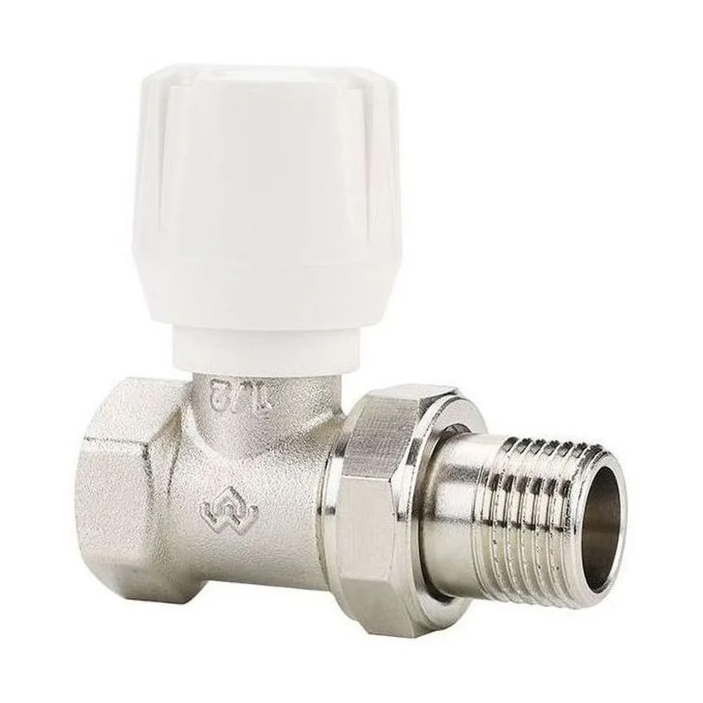 Ручной радиаторный клапан Varmega VM10101, 1/2", прямой