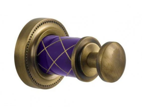 Boheme Крючок MURANO BRONZE (черное)_Комплект