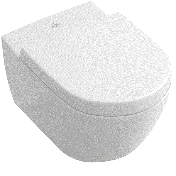 Villeroy & Boch Subway 2.0 Унитаз с открытым смывным краем, настенный, Альпийский белый