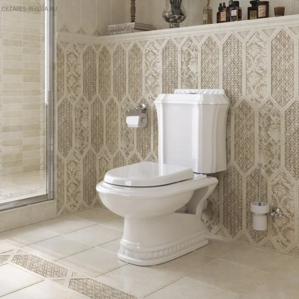 KING PALACE Чаша для унитаза, P-trap CZR-163-T