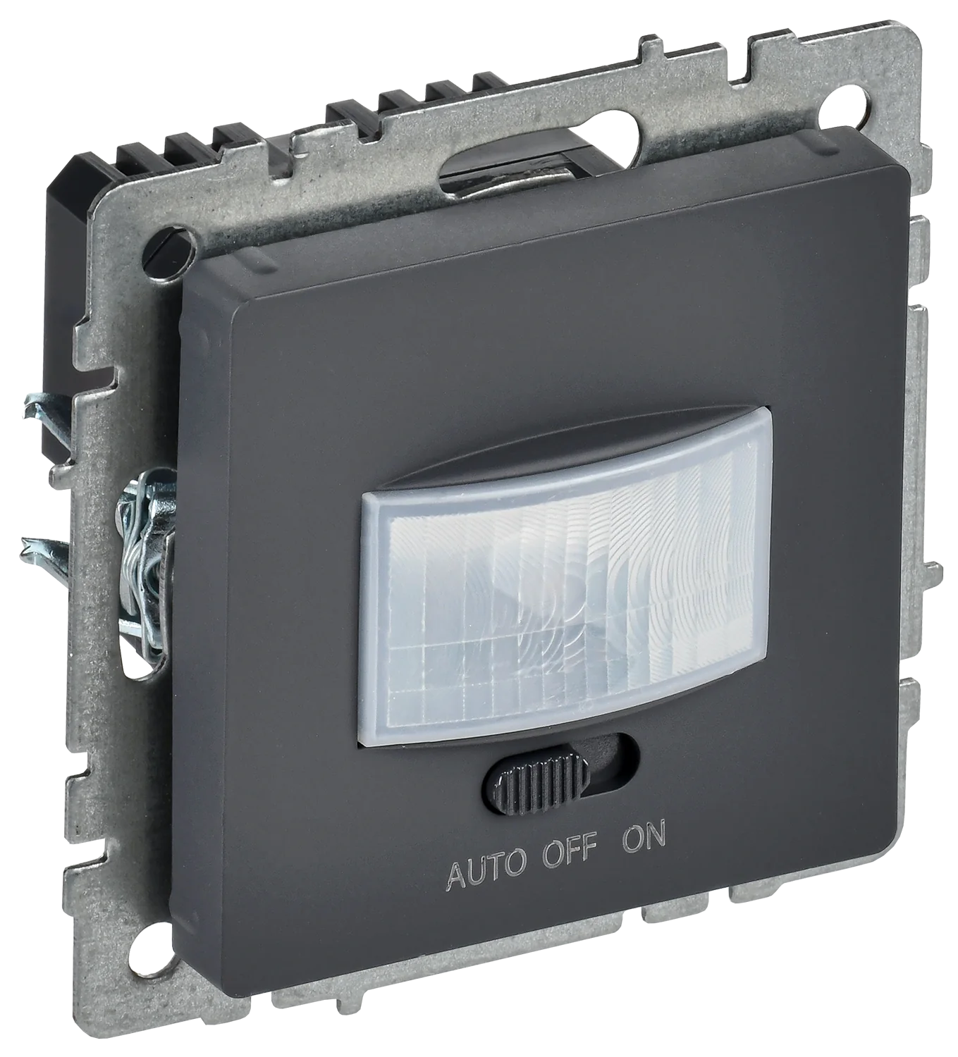 IEK BRITE BASE Графит Датчик движения ДС10-1-БрГ