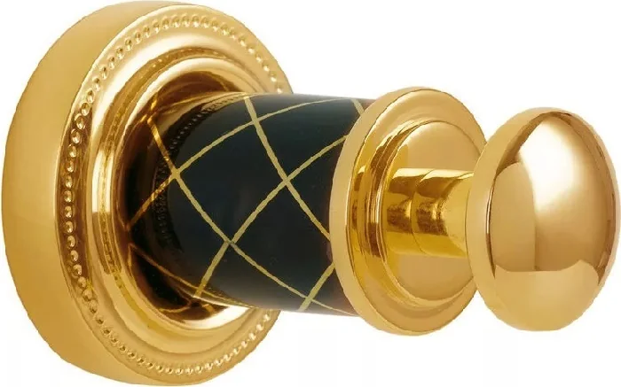 Boheme Крючок MURANO GOLD (черное)_Комплект