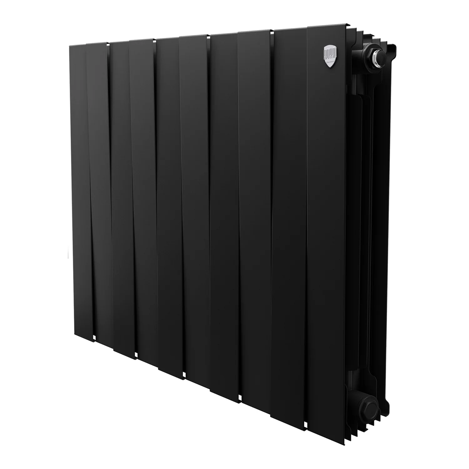 Биметаллический радиатор Royal Thermo PianoForte Noir Sable 500х10 секции
