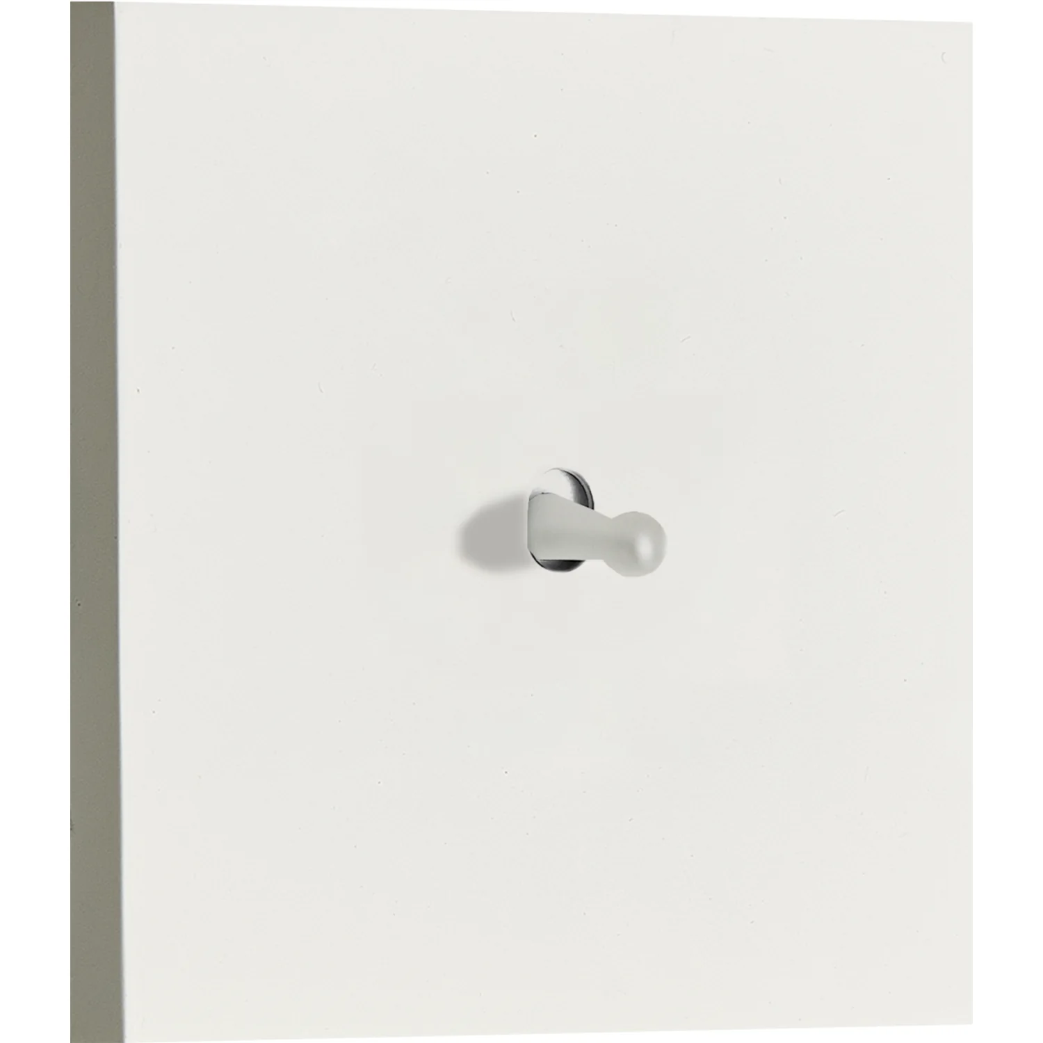 Donel N96 Переключатель на 1 тумблер, Каплевидный, 10AX 250V, Белый, серия DT