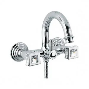 OLIMP-VD-01-Sw Смеситель для ванны, хром, ручки sarowski