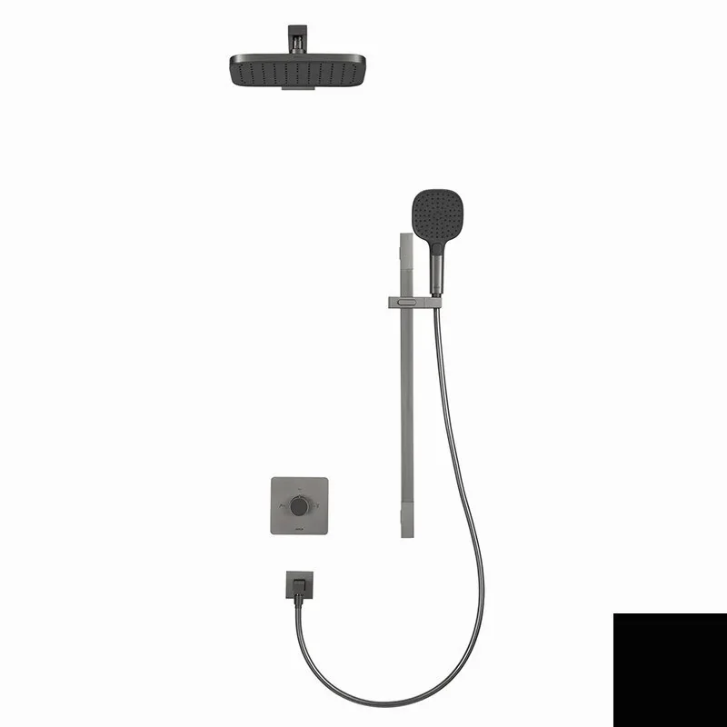 AG372002MB-1 Скрытая душевая система ARROW, черный